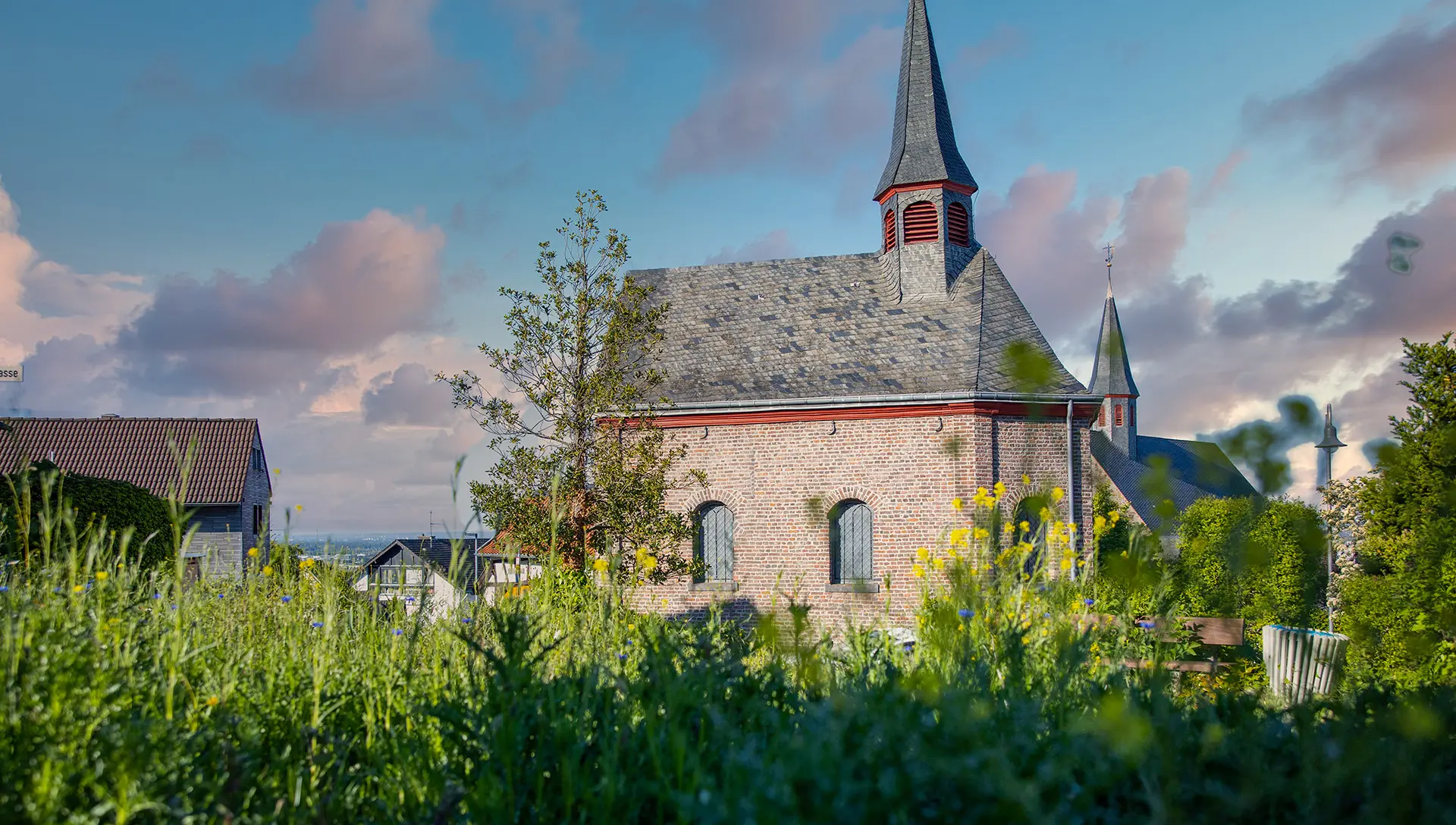 Ansicht der Kapelle in Oedekoven